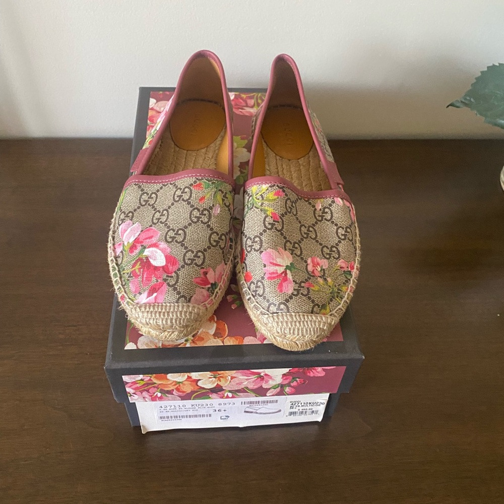 Gucci Floral Espadrille